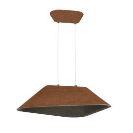 Pendule, Lustre suspendate - Lustra LED suspendata moderna ACOUSTIC maro