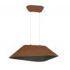 Lustra LED suspendata moderna ACOUSTIC maro