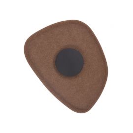 Aplice, corpuri de iluminat pentru pereti - Aplica LED design modern decorativ ACOUSTIC negru/maro