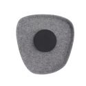 Aplica LED design modern decorativ ACOUSTIC negru/gri