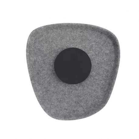 Aplice, corpuri de iluminat pentru pereti - Aplica LED design modern decorativ ACOUSTIC negru/gri