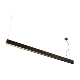 Pendule, Lustre suspendate - Lustra LED suspendata design liniar Wiley 54+40W