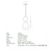 Pendule, Lustre suspendate - Pendul design decorativ modern Ember I