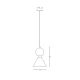 Pendule, Lustre suspendate - Pendul design decorativ modern Ember I