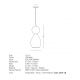 Pendule, Lustre suspendate - Pendul design decorativ modern Rupert II