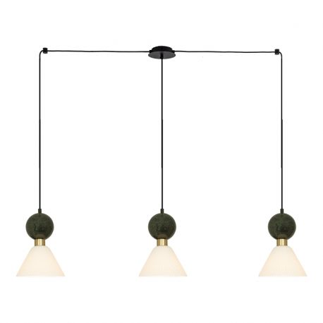 Pendule, Lustre suspendate - Lustra cu 3 Pendule design decorativ modern Ember I
