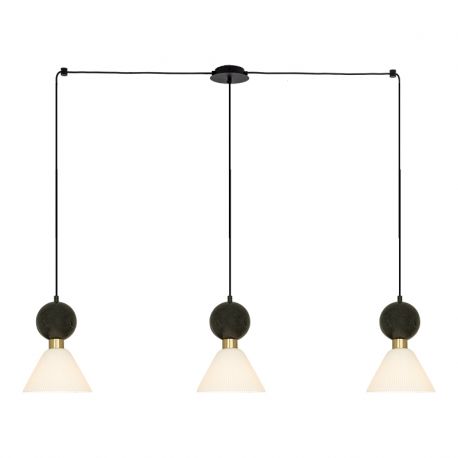 Pendule, Lustre suspendate - Lustra cu 3 Pendule design decorativ modern Ember I