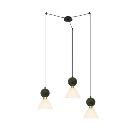Pendule, Lustre suspendate - Lustra cu 3 Pendule design decorativ modern Ember II