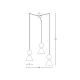 Pendule, Lustre suspendate - Lustra cu 3 Pendule design decorativ modern Ember II