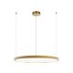 Lustra LED dimabila design modern Cirrcle D-60cm auriu