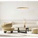 Pendule, Lustre suspendate - Lustra LED dimabila design modern Cirrcle D-60cm negru