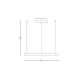 Pendule, Lustre suspendate - Lustra LED dimabila design modern Cirrcle D-60cm negru