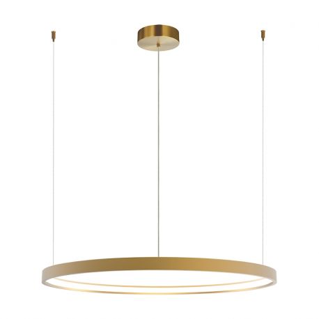Pendule, Lustre suspendate - Lustra LED dimabila design modern Cirrcle D-90cm negru