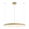 Lustra LED dimabila design modern Cirrcle D-90cm negru