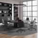 Pendule, Lustre suspendate - Lustra LED dimabila design modern Cirrcle D-90cm negru