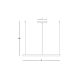 Pendule, Lustre suspendate - Lustra LED dimabila design modern Cirrcle D-90cm negru
