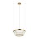 Pendule, Lustre suspendate - Lustra LED dimabila design elegant Luxury D-40cm