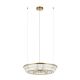 Pendule, Lustre suspendate - Lustra LED dimabila design elegant Luxury D-80cm