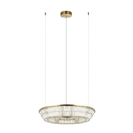 Pendule, Lustre suspendate - Lustra LED dimabila design elegant Luxury D-80cm