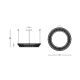 Pendule, Lustre suspendate - Lustra LED dimabila design elegant Luxury D-80cm