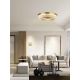 Lustre aplicate - Lustra LED dimabila aplicata design elegant Luxury D-60cm