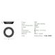 Lustre aplicate - Lustra LED dimabila aplicata design elegant Luxury D-60cm