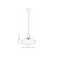 Pendule, Lustre suspendate - Pendul design decorativ Zenia fumuriu