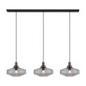 Lustra suspendata design decorativ Zenia 3L fumurie