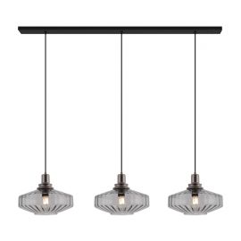 Pendule, Lustre suspendate - Lustra suspendata design decorativ Zenia 3L fumurie