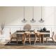 Pendule, Lustre suspendate - Lustra suspendata design decorativ Zenia 3L fumurie