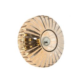 Aplice, corpuri de iluminat pentru pereti - Aplica design decorativ Zenia fumuriu