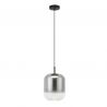 Pendul LED design decorativ Chloe II fumuriu