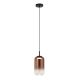Pendule, Lustre suspendate - Pendul LED design decorativ Chloe I cupru