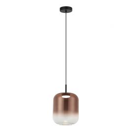 Pendule, Lustre suspendate - Pendul LED design decorativ Chloe II cupru