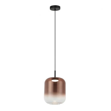 Pendule, Lustre suspendate - Pendul LED design decorativ Chloe II cupru