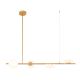 Pendule, Lustre suspendate - Lustra LED stil minimalist decorativ Rona aurie