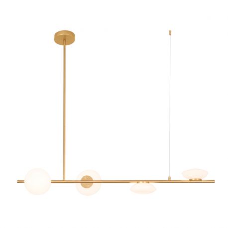 Pendule, Lustre suspendate - Lustra LED stil minimalist decorativ Rona aurie
