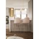 Pendule, Lustre suspendate - Lustra LED stil minimalist decorativ Rona aurie