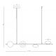 Pendule, Lustre suspendate - Lustra LED stil minimalist decorativ Rona aurie