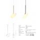 Pendule, Lustre suspendate - Pendul LED stil minimalist decorativ Rona negru