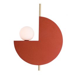 Aplice, corpuri de iluminat pentru pereti - Aplica de perete design decorativ Kely terracotta