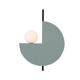 Aplice, corpuri de iluminat pentru pereti - Aplica de perete design decorativ Kely gri