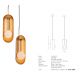 Pendule, Lustre suspendate - Pendul modern design decorativ Elenor auriu