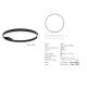 Plafoniere - Plafoniera LED dimabila design slim Ridley aurie D-80cm