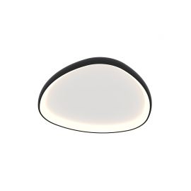Plafoniere - Plafoniera LED dimabila design slim Axel negru 60cm
