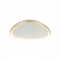 Plafoniera LED dimabila design slim Axel auriu 60cm