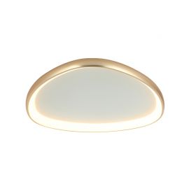 Lustre aplicate - Plafoniera LED dimabila design slim Axel aurie 80cm