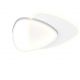 Plafoniera LED dimabila design slim Alysia alba