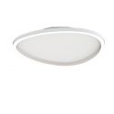 Plafoniera LED dimabila design slim Josie alba 40cm