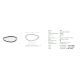 Lustre aplicate - Plafoniera LED dimabila design slim Josie alba 40cm